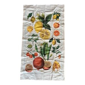Cavallini Papers & Co. TEA TOWEL Tapestry CITRUS